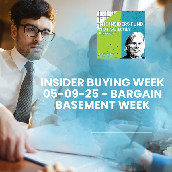 The Insiders Fund Not So Daily Podcast | Bargain Basement Week